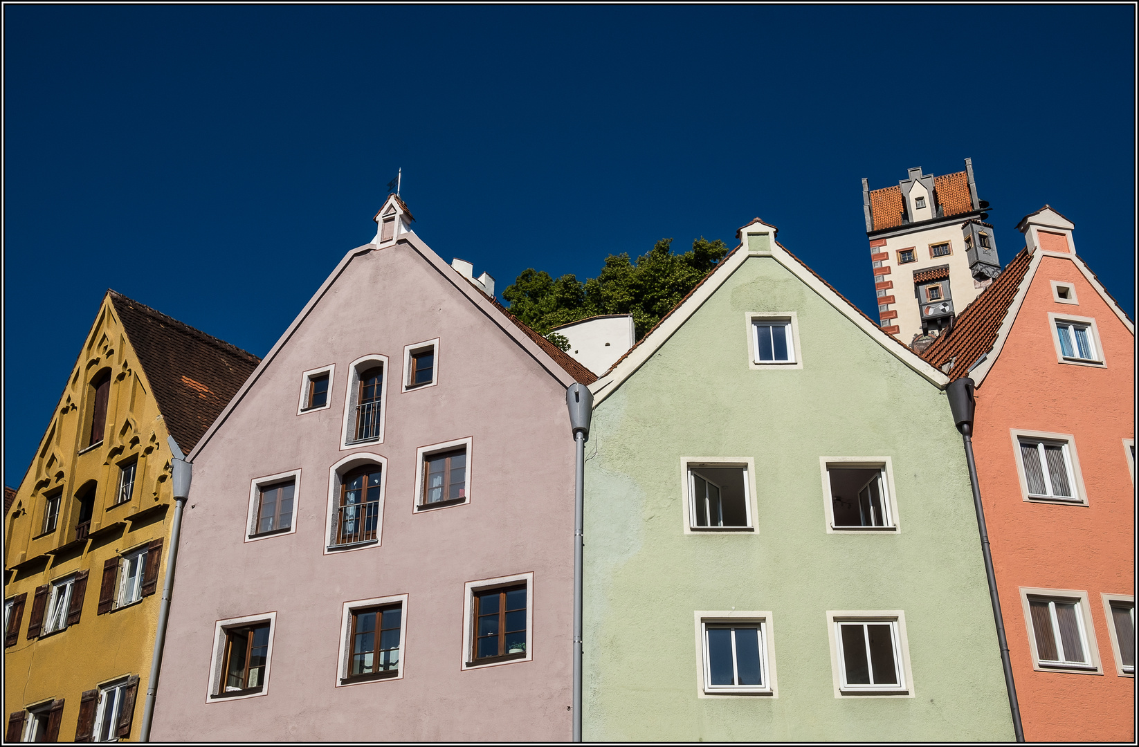 Farbenfroh in Füssen