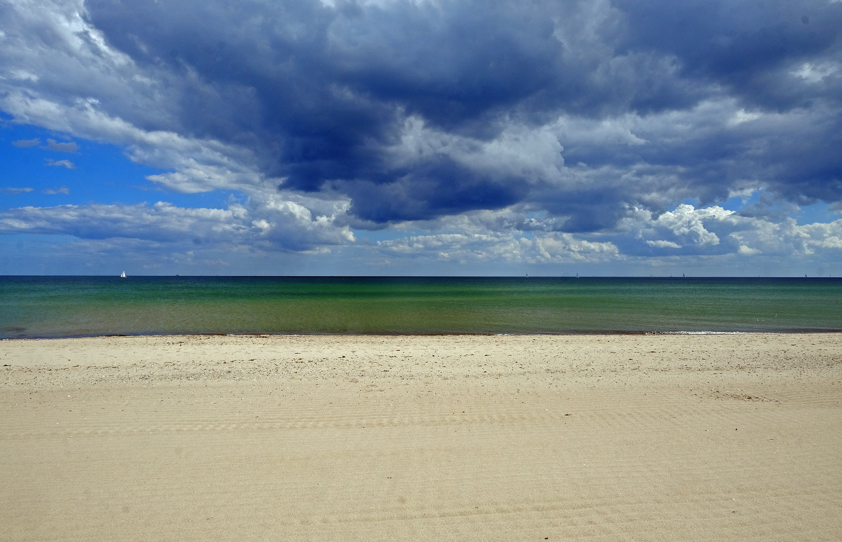 Farbenfrohe Ostsee