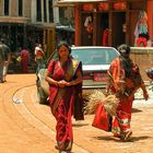 Farbenfrohe Schönheiten in Nepal