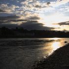 Farbenfroher Himmel in Basel