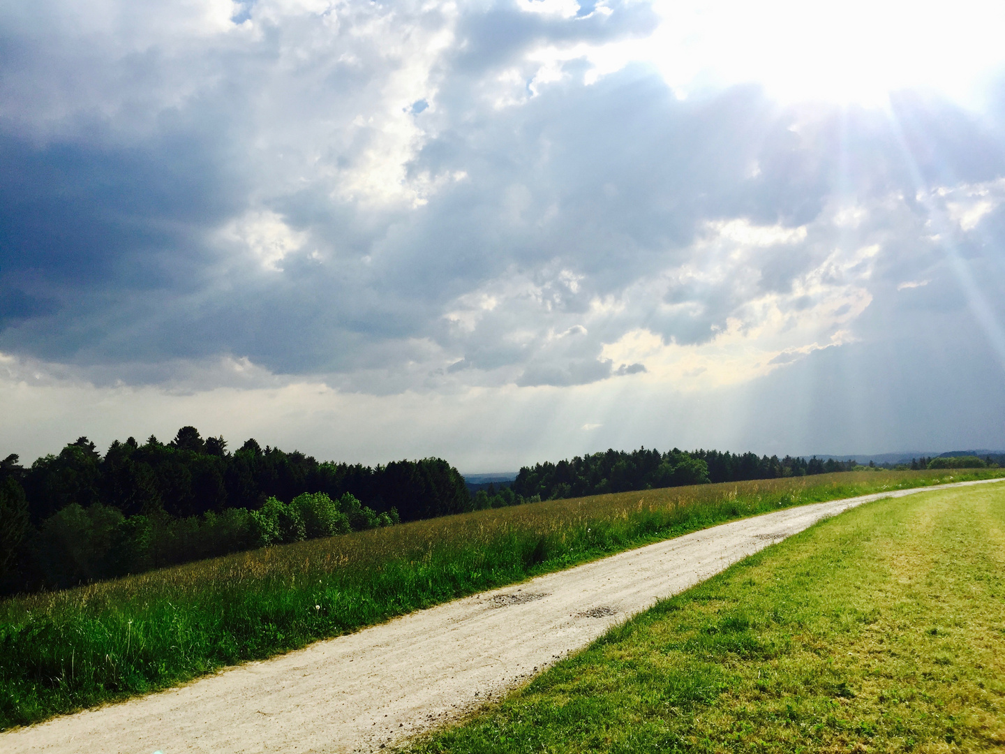 Farbenfroher Horizont