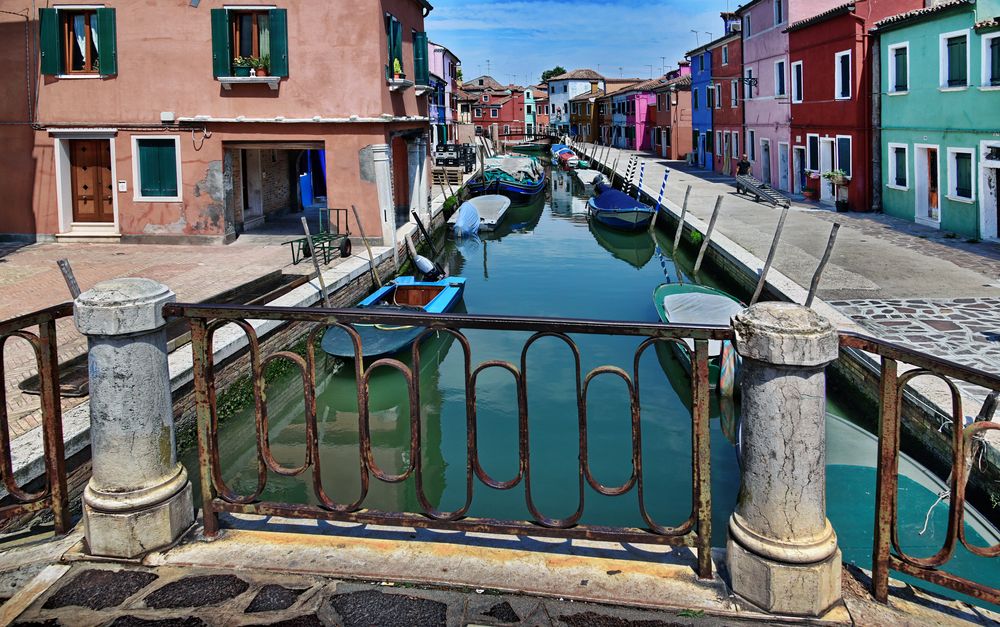 Farbenfrohes Burano