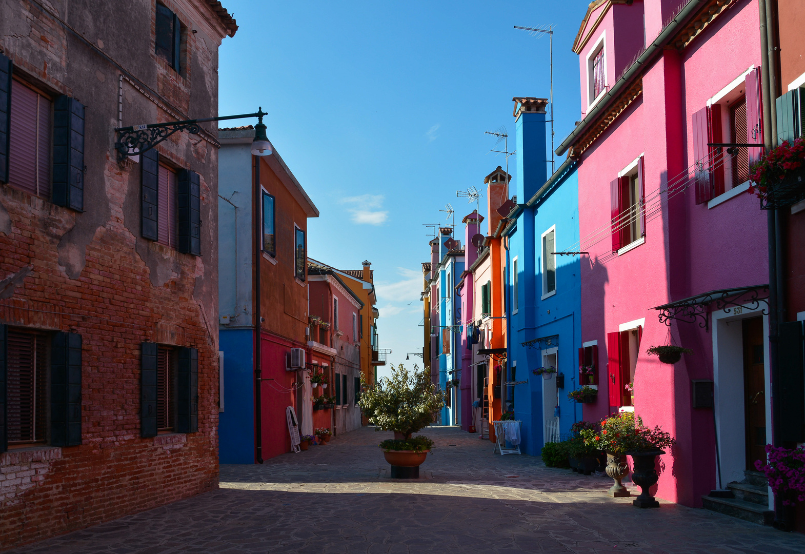 Farbenfrohes Burano 