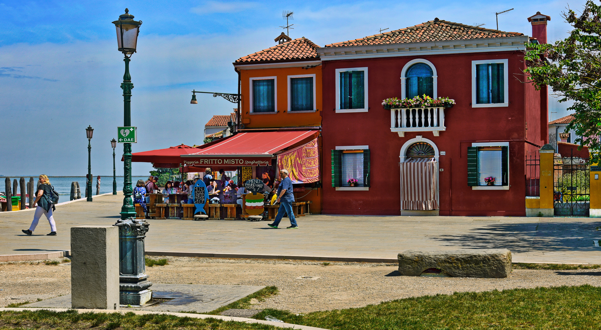 Farbenfrohes Burano  - Venedigs schönste Schwester -