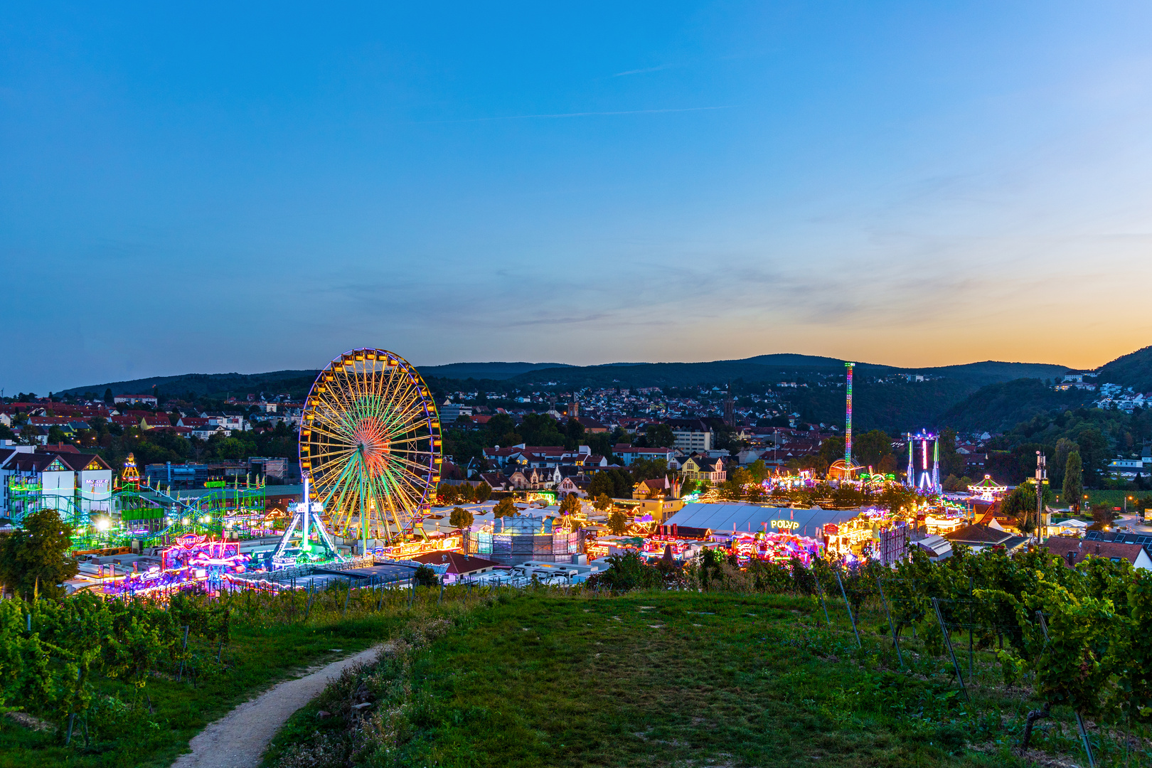 Farbenfrohes Fest - Wurstmarkt 2023 