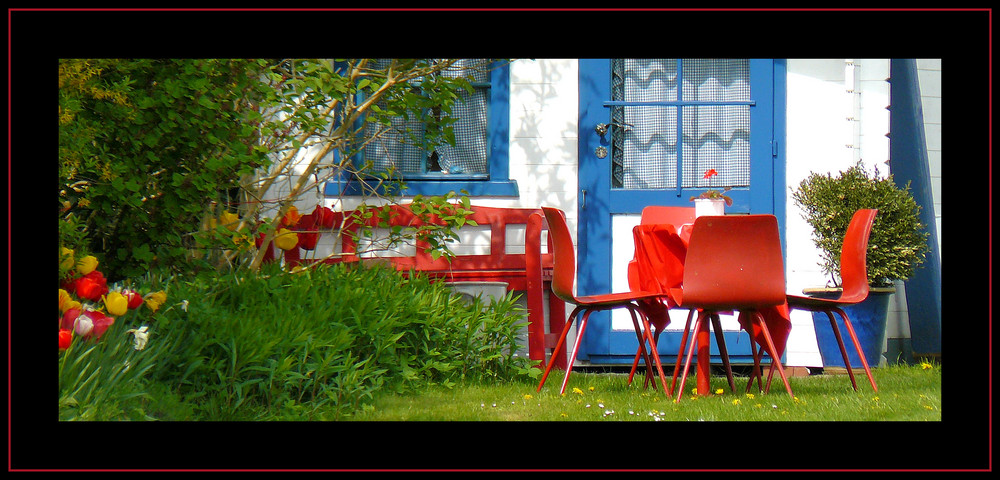 Farbenfrohes Gartenidyll