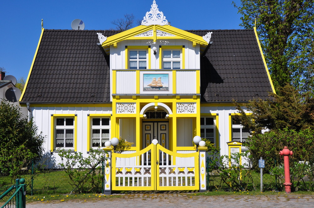 Farbenfrohes Haus
