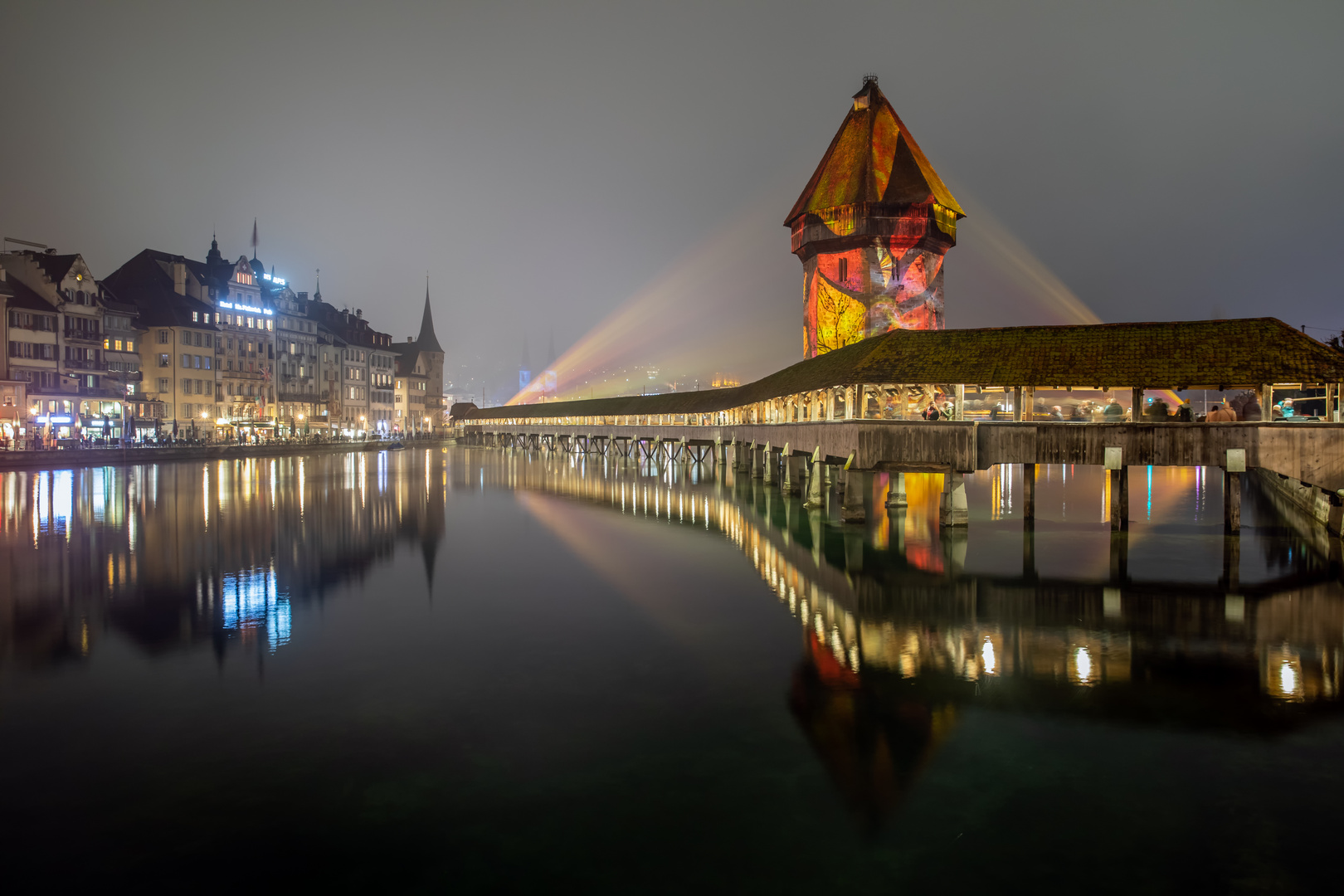 Farbenfrohes Luzern