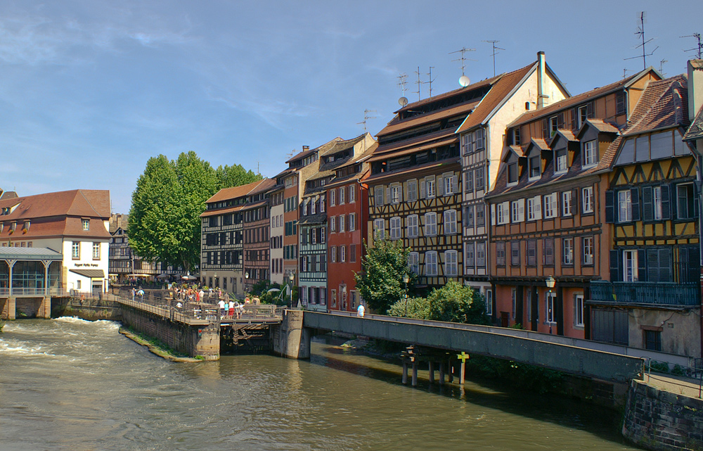 farbenfrohes Petite France