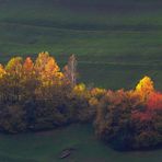 Farbeninseln im Abendlicht