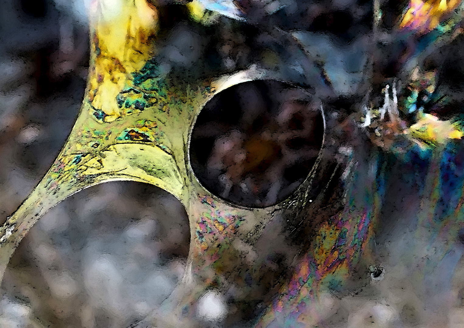 Farbenklänge im tiefen Wald!  -  Palette attrayante de nuances de couleurs dans la forêt...   