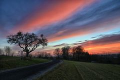 Farbenpower am Rhönhimmel