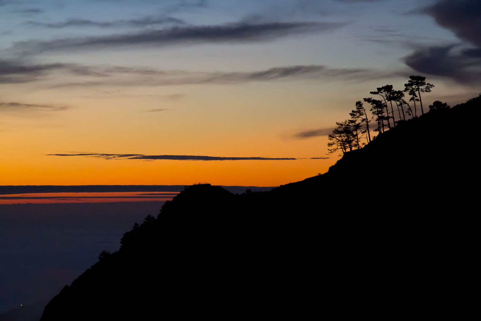 Farbenpracht am Abendhimmel Madeiras 2012