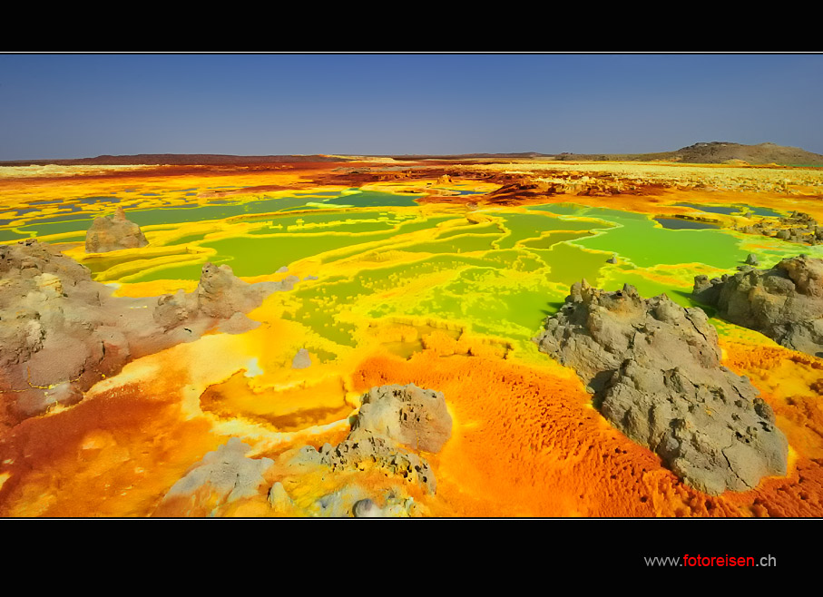 Farbenpracht im Dallol