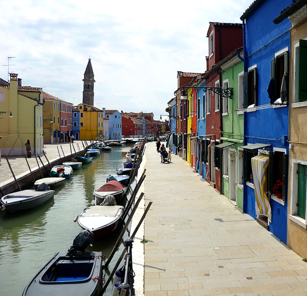 Farbenpracht in Burano