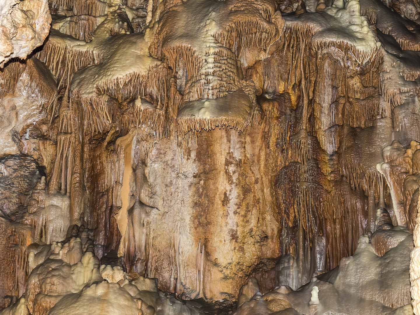 Farbenpracht in der Grotte Dargilan (2)