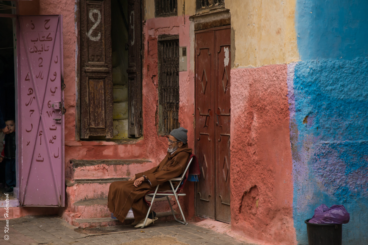 Farbenprächtige Medina von Meknes