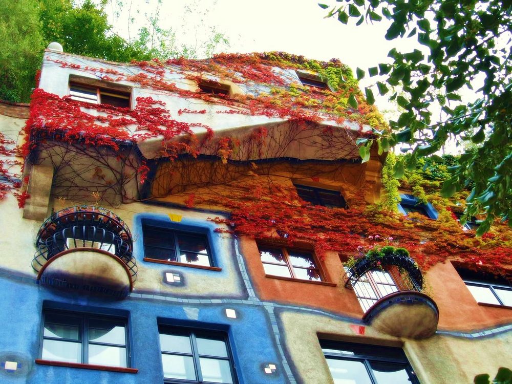 farbenprächtiger Hundertwasser