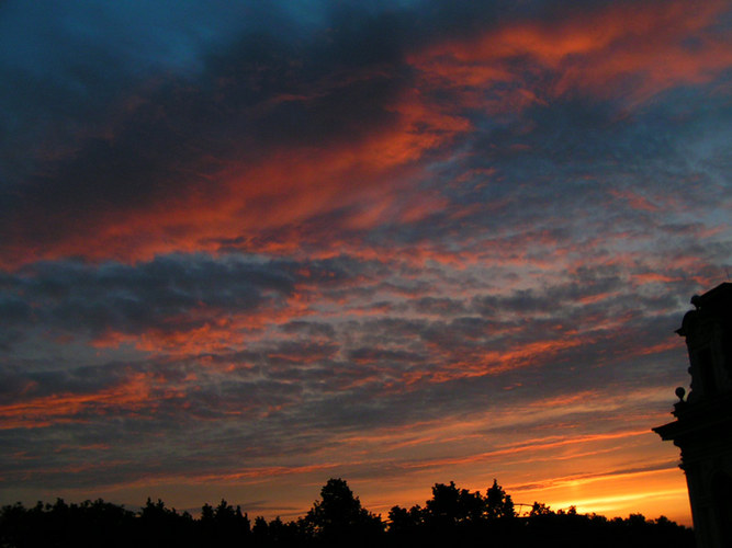 Farbenprächtiger Sonnenuntergang von Marcus Beyer