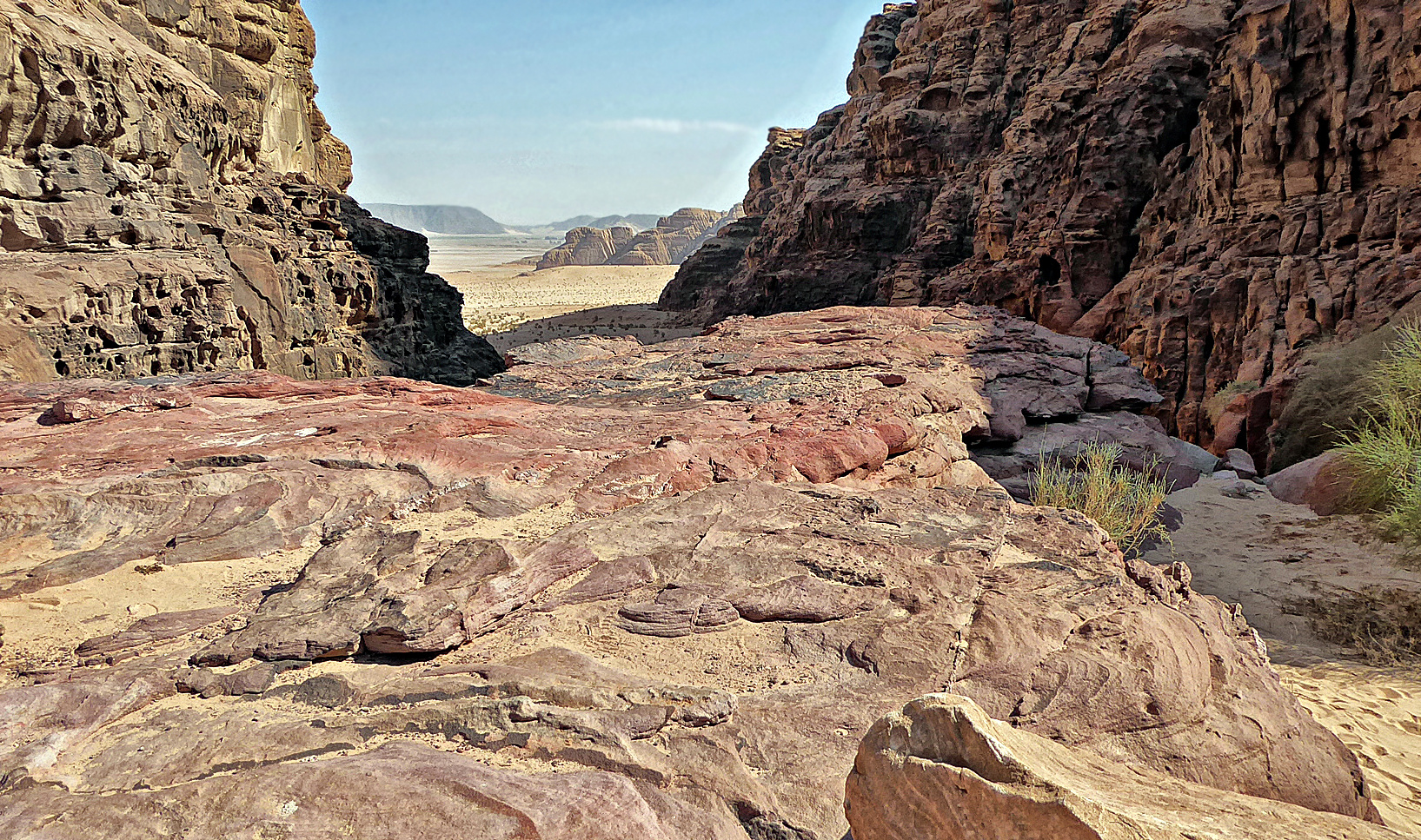 Farbenreichtum im Wadi Rum 2015