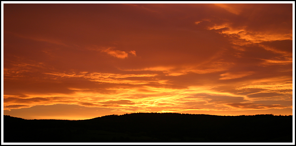 Farbenspiel am Abend