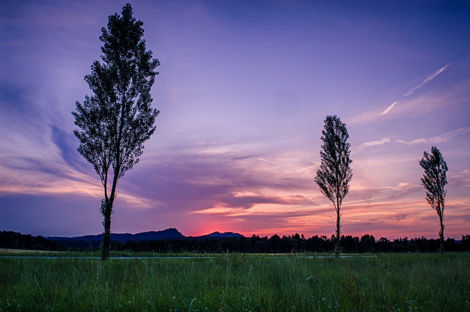 Farbenspiel am Abend