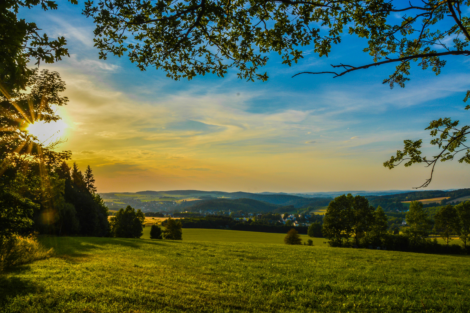 Farbenspiel am Abend