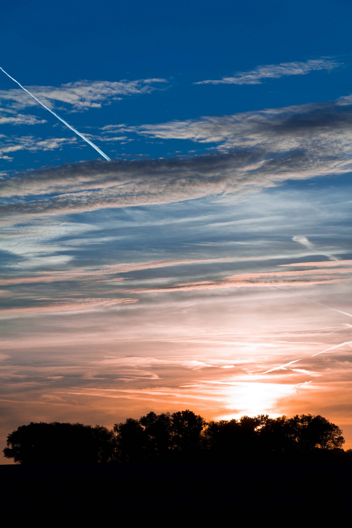 Farbenspiel am Himmel