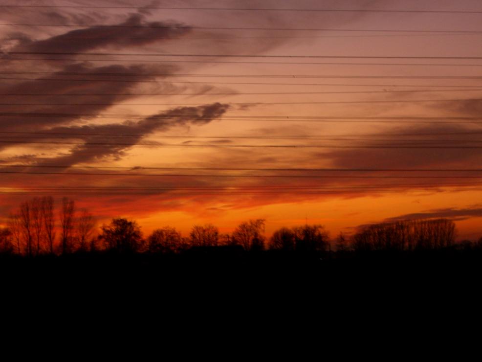 Farbenspiel am Himmel