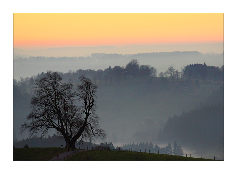 Farbenspiel am Himmel