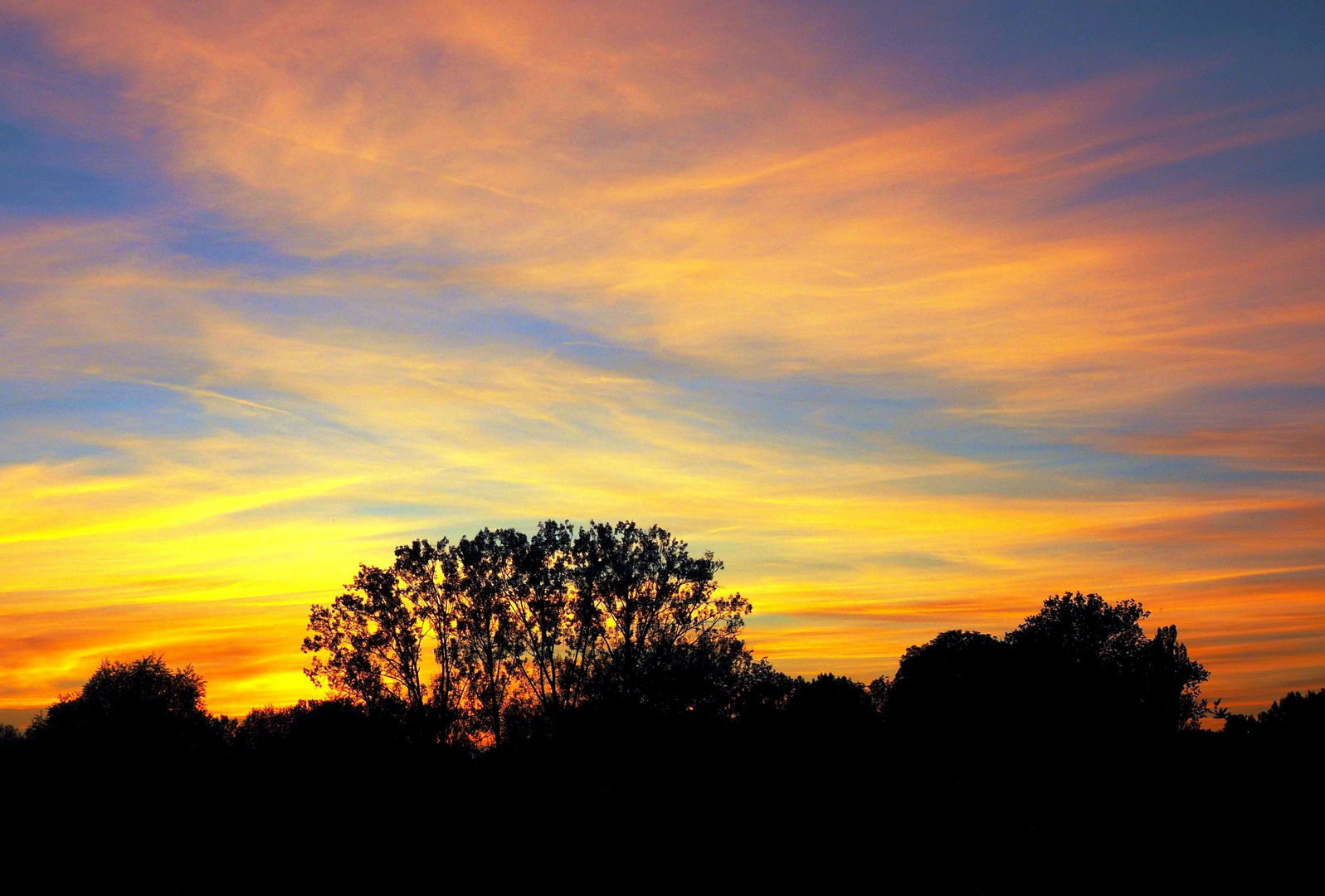 Farbenspiel am Himmel