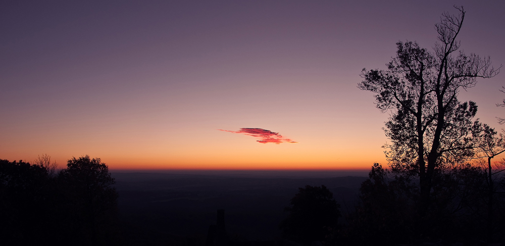 Farbenspiel am Horizont