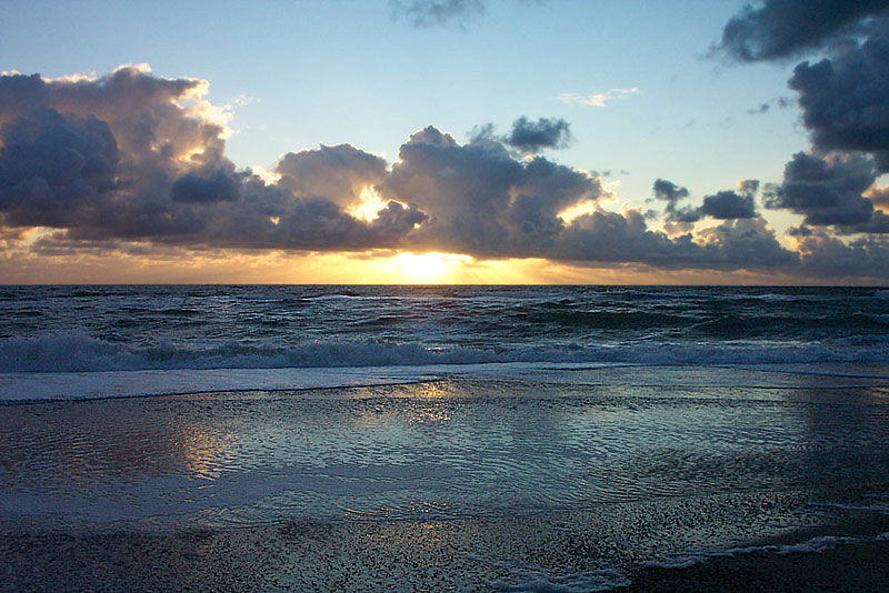 Farbenspiel am Meer