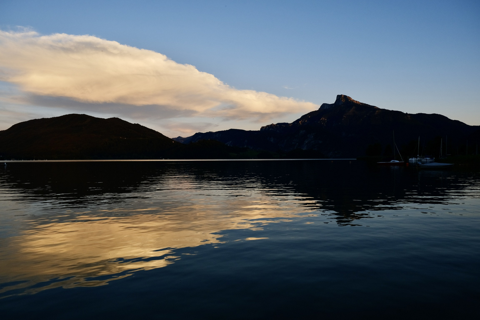 Farbenspiel am Mondsee 