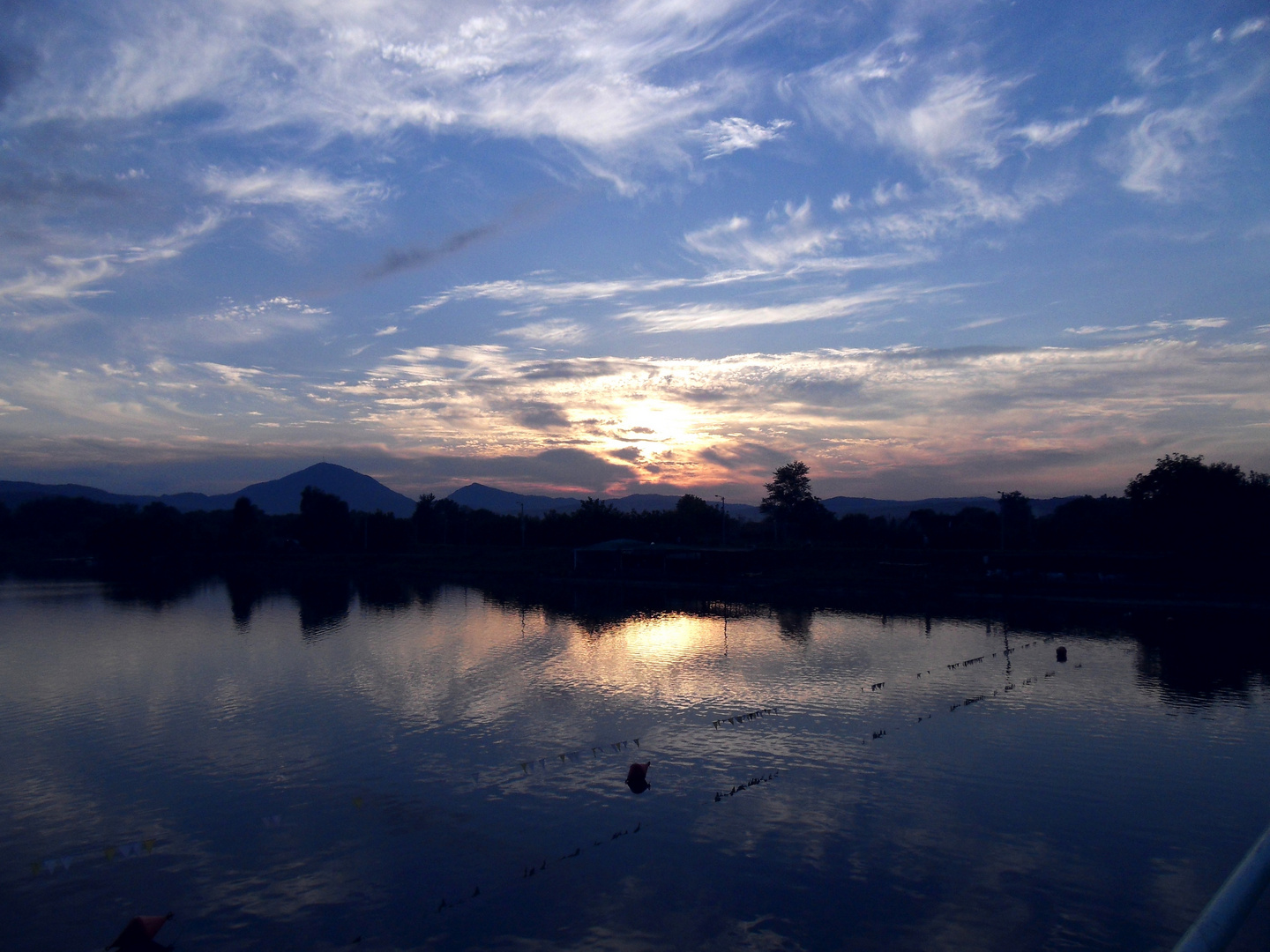 Farbenspiel am See