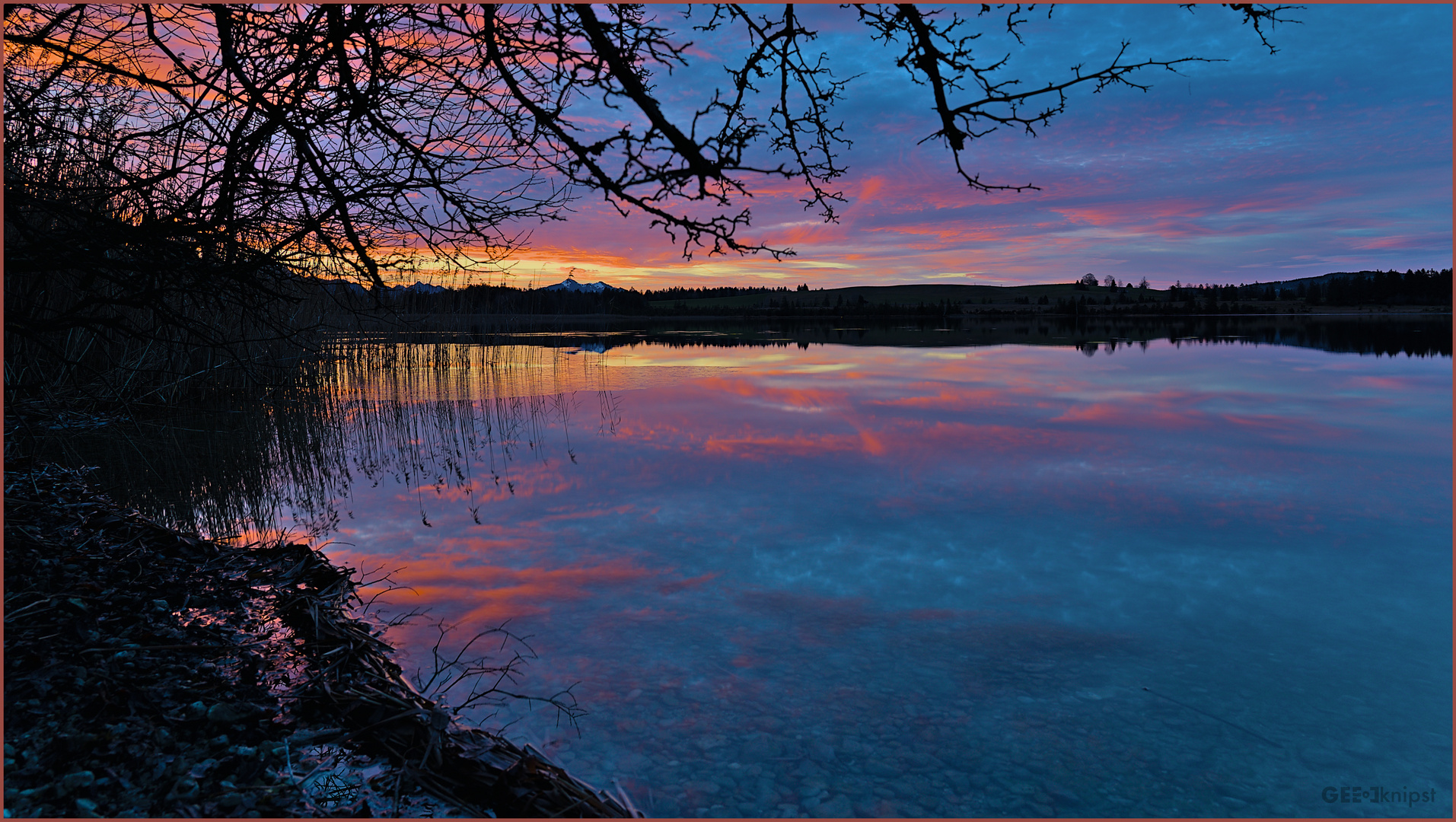 Farbenspiel am See