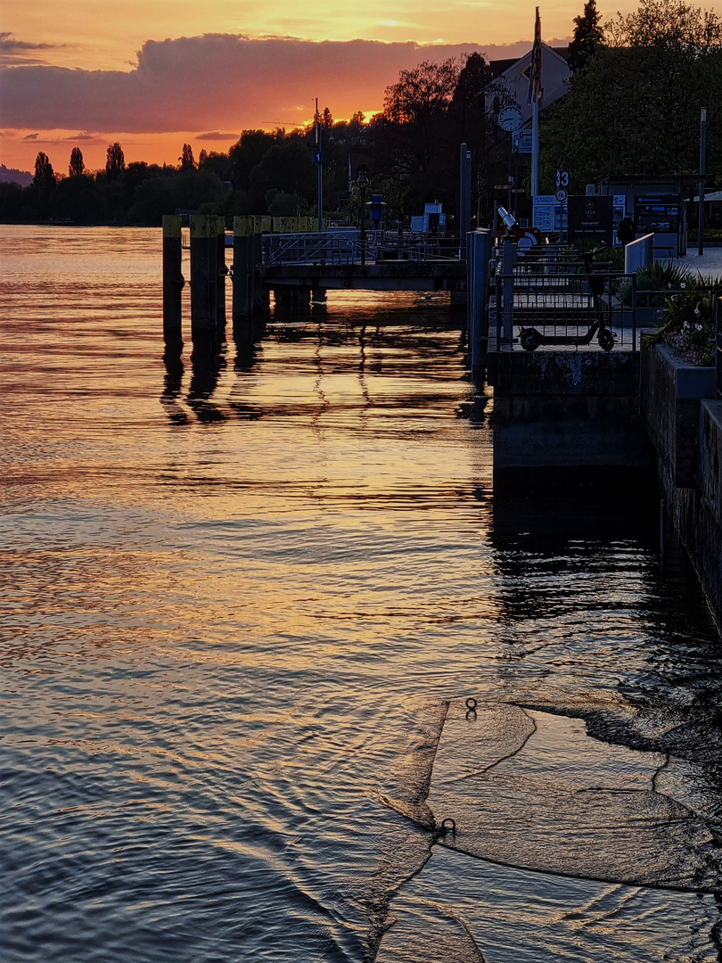 "Farbenspiel am Ufer des Bodensees"