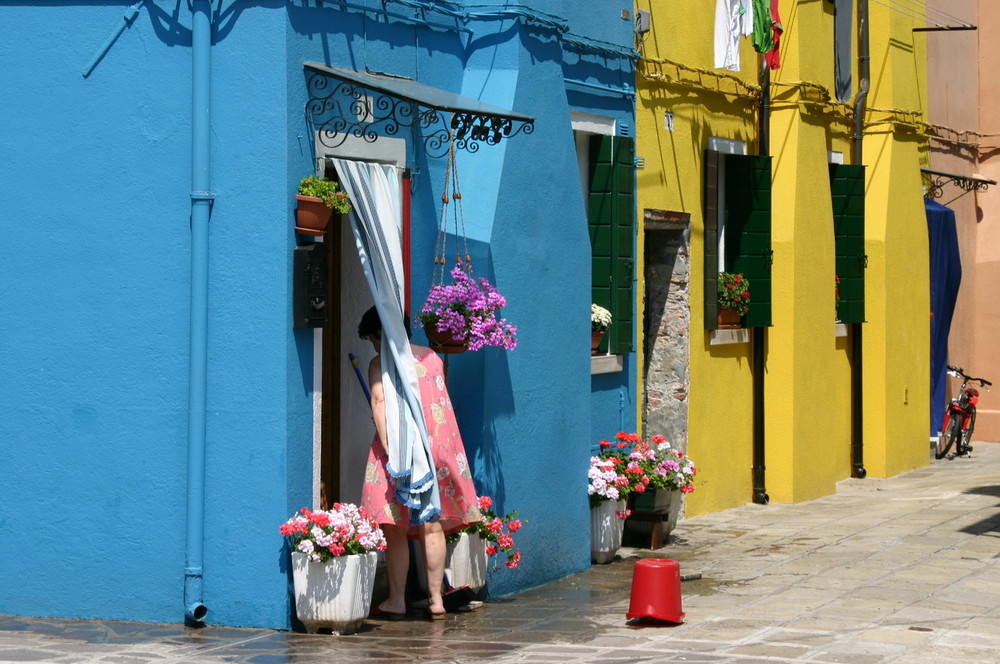 Farbenspiel auf Burano