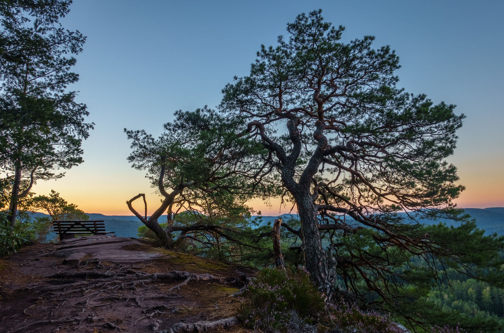 Farbenspiel auf dem Schlüsselfelsen II