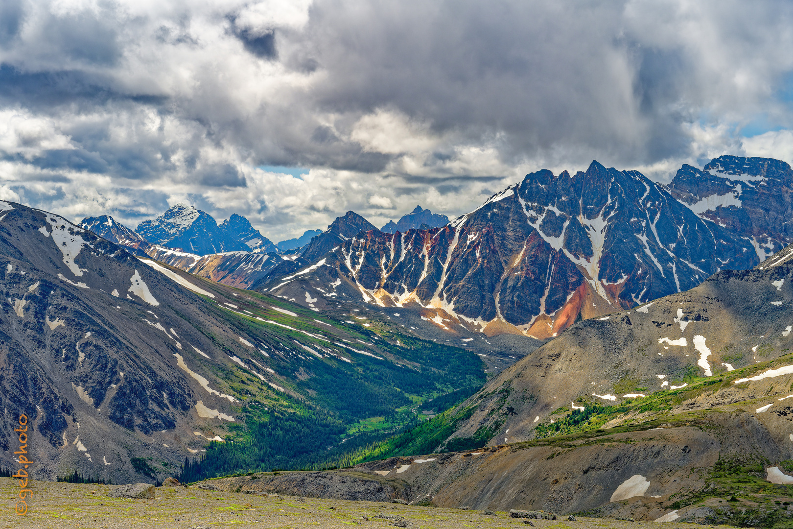 Farbenspiel der Berge