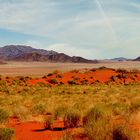 Farbenspiel der Namib Wüste