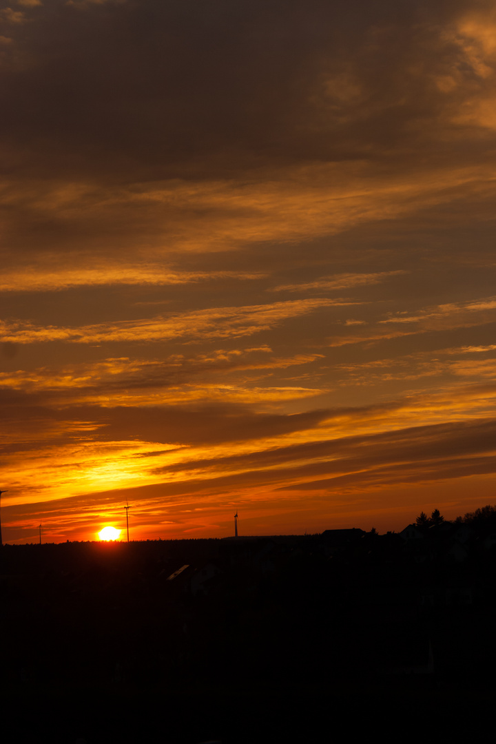 Farbenspiel der Sonne