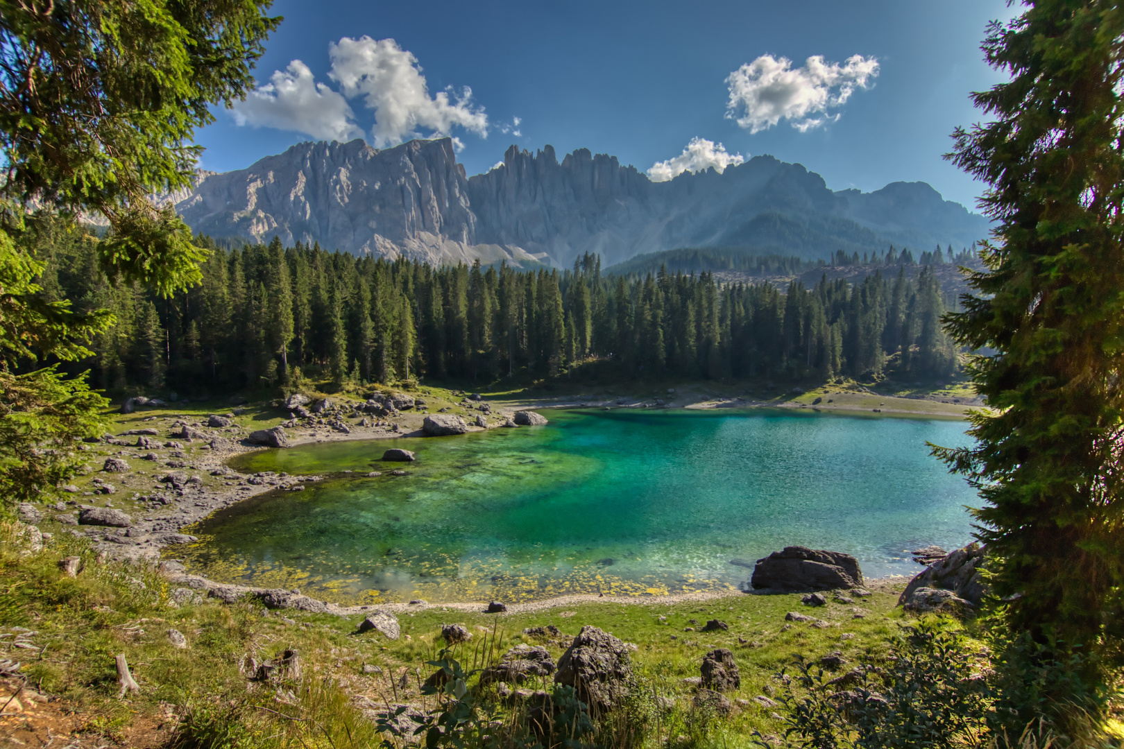 Farbenspiel des Karersees / Lago di Carezza 