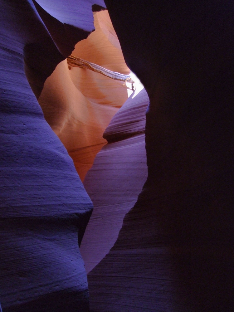 Farbenspiel im Antelope Canyon