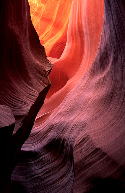 Farbenspiel im Antelope Canyon