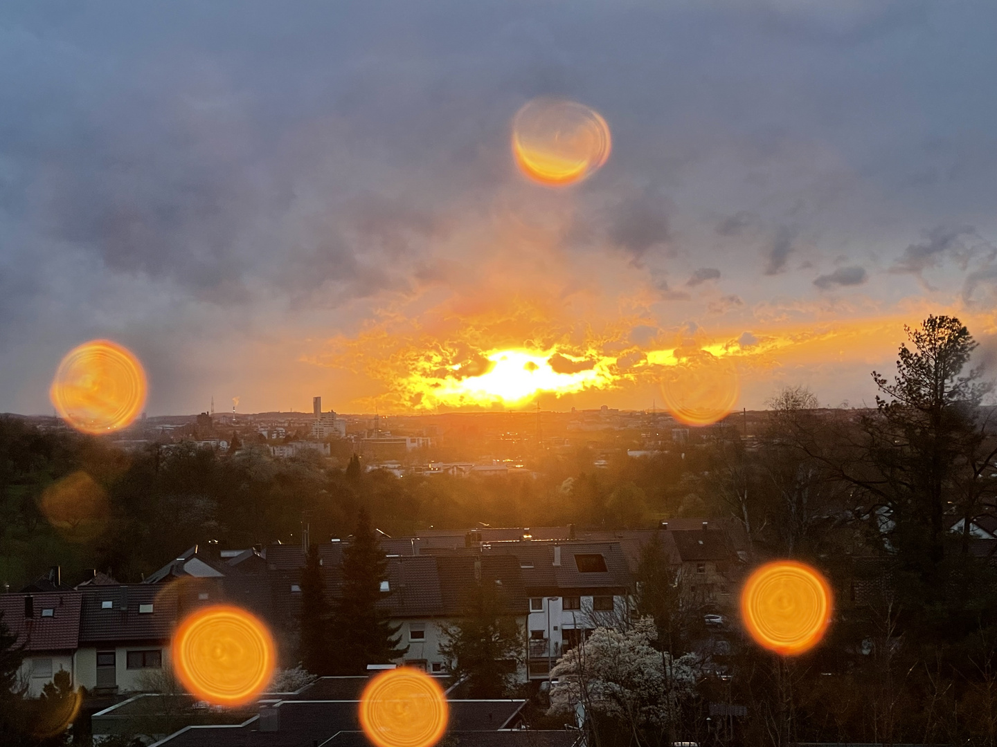 Farbenspiel im Himmel