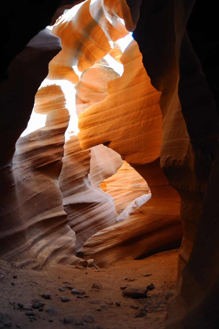 Farbenspiel im Lower Untelope Canyon