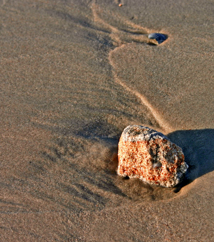 Farbenspiel im Sand