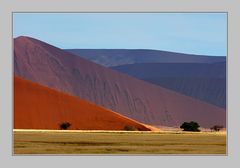 Farbenspiel in der Wüste Namib - Sossusvlei