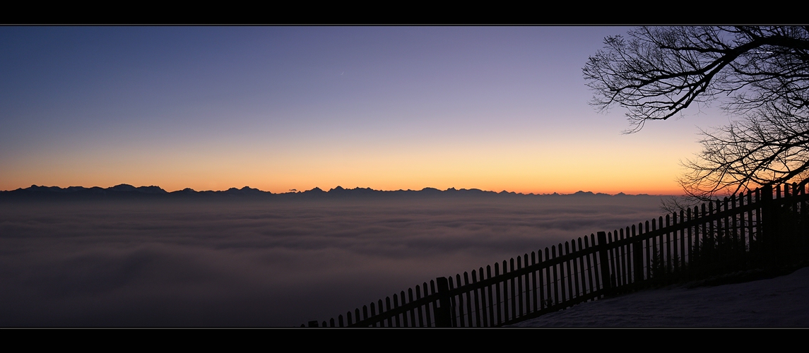 ~ Farbenspiel über den Wolken IV~